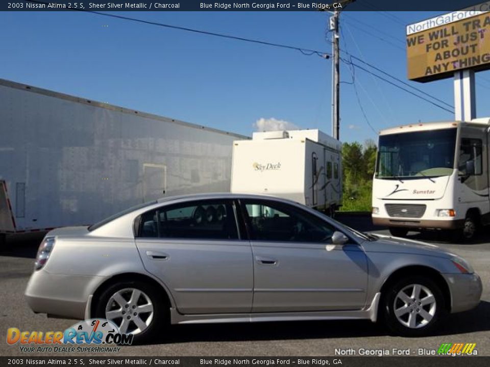 2003 Nissan Altima 2.5 S Sheer Silver Metallic / Charcoal Photo #6