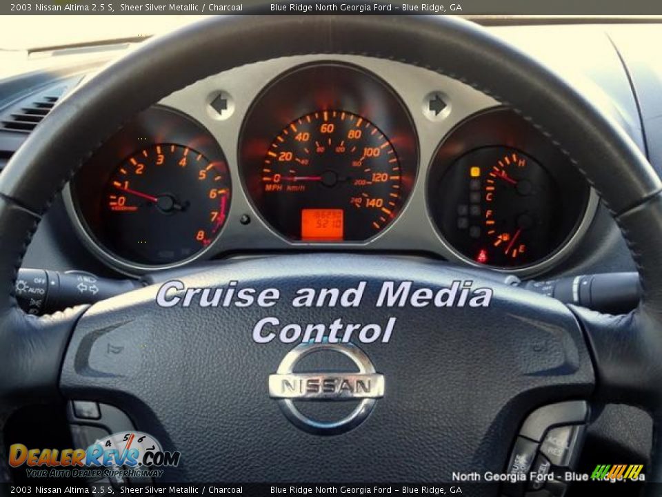 2003 Nissan Altima 2.5 S Sheer Silver Metallic / Charcoal Photo #19