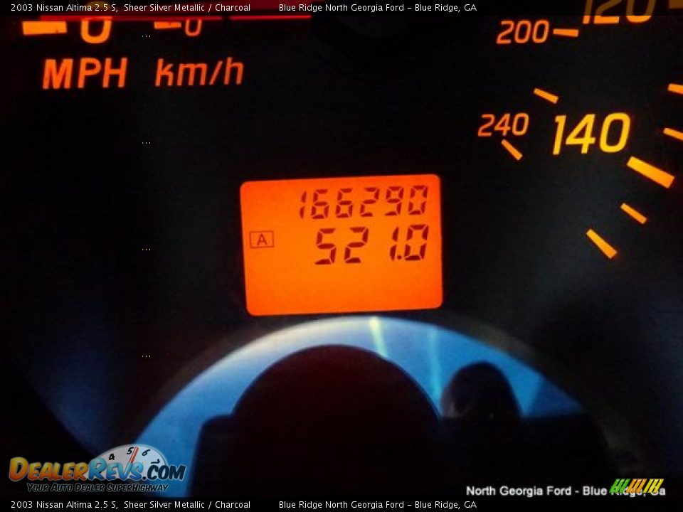 2003 Nissan Altima 2.5 S Sheer Silver Metallic / Charcoal Photo #20