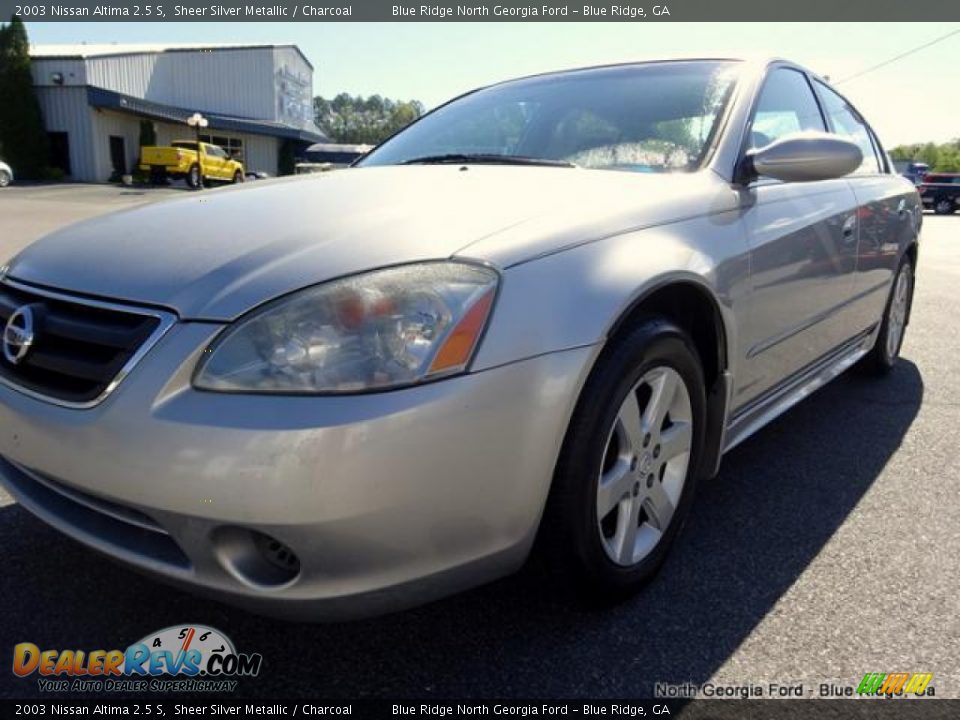 2003 Nissan Altima 2.5 S Sheer Silver Metallic / Charcoal Photo #28