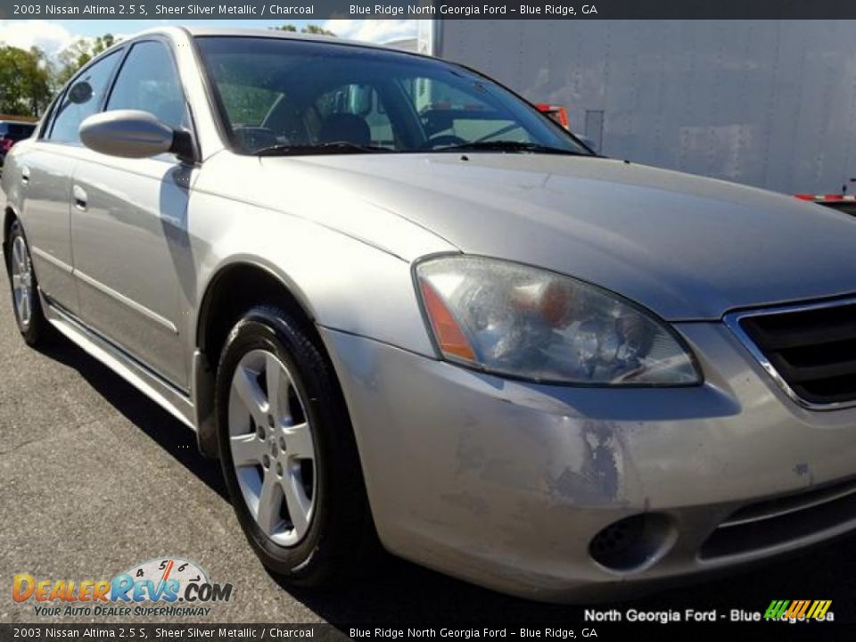 2003 Nissan Altima 2.5 S Sheer Silver Metallic / Charcoal Photo #29