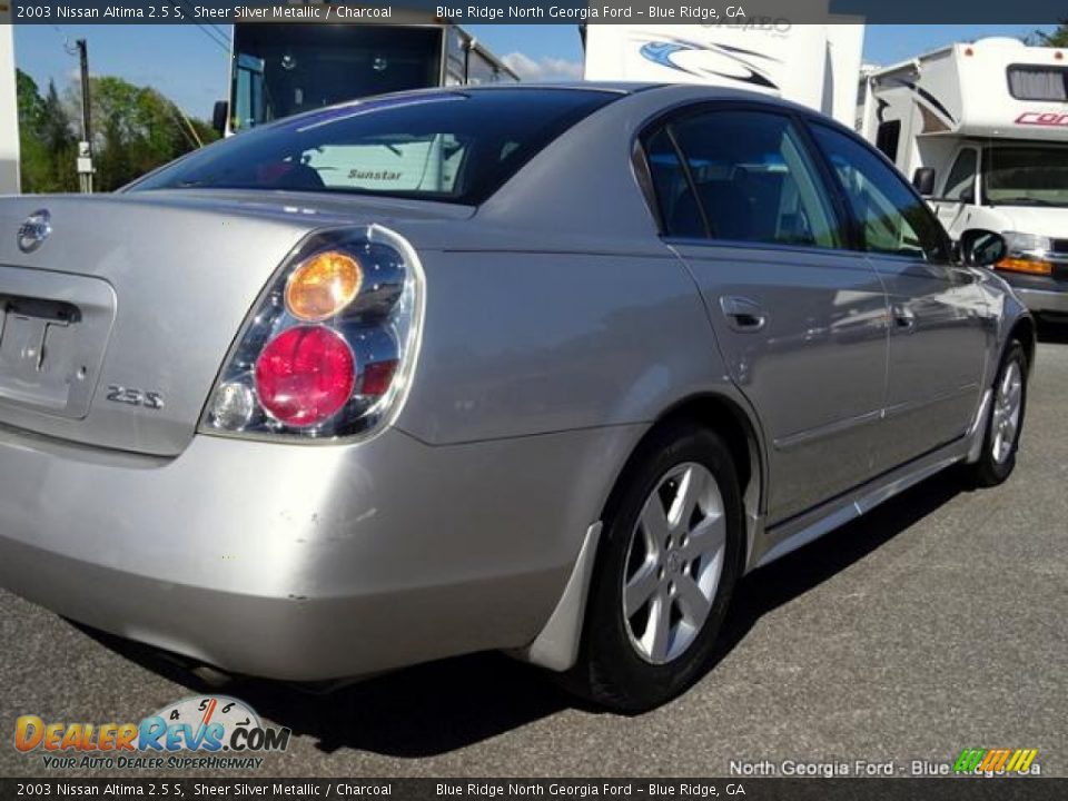 2003 Nissan Altima 2.5 S Sheer Silver Metallic / Charcoal Photo #30