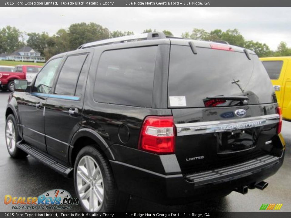 2015 Ford Expedition Limited Tuxedo Black Metallic / Ebony Photo #3