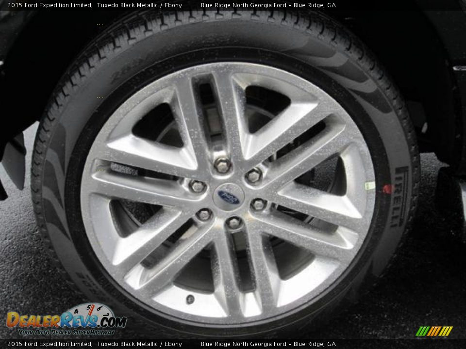 2015 Ford Expedition Limited Tuxedo Black Metallic / Ebony Photo #9