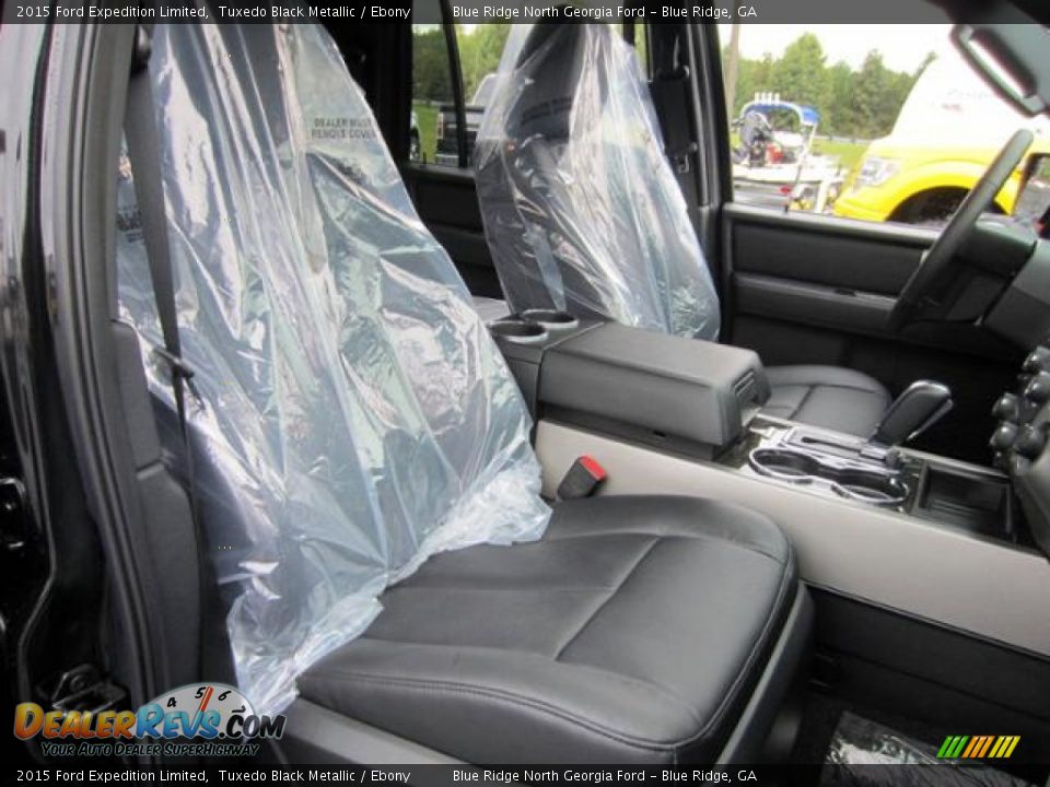 2015 Ford Expedition Limited Tuxedo Black Metallic / Ebony Photo #12