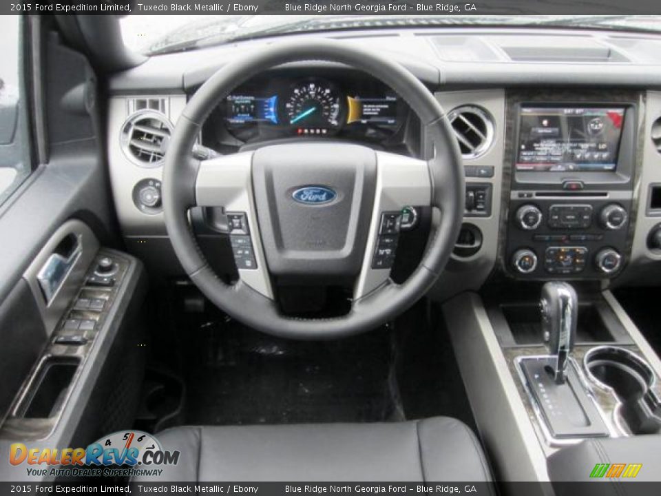 2015 Ford Expedition Limited Tuxedo Black Metallic / Ebony Photo #18