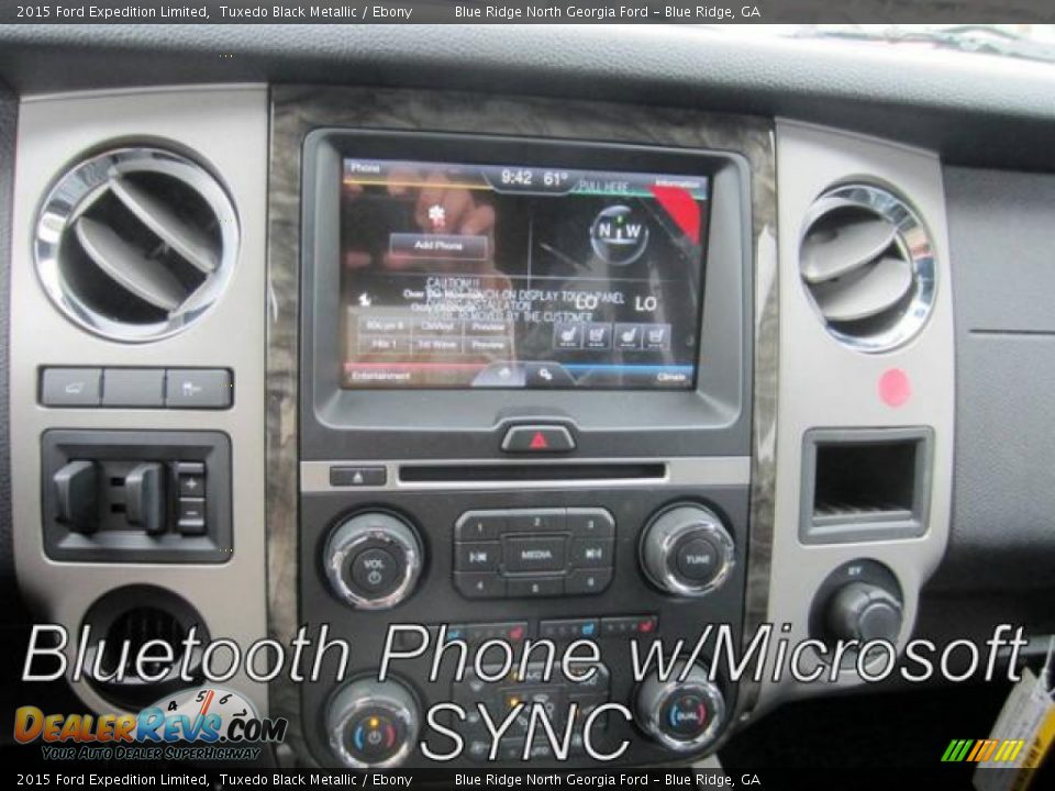 2015 Ford Expedition Limited Tuxedo Black Metallic / Ebony Photo #20