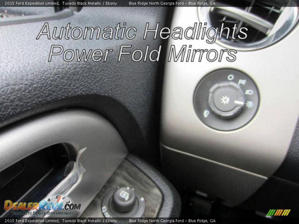 2015 Ford Expedition Limited Tuxedo Black Metallic / Ebony Photo #25