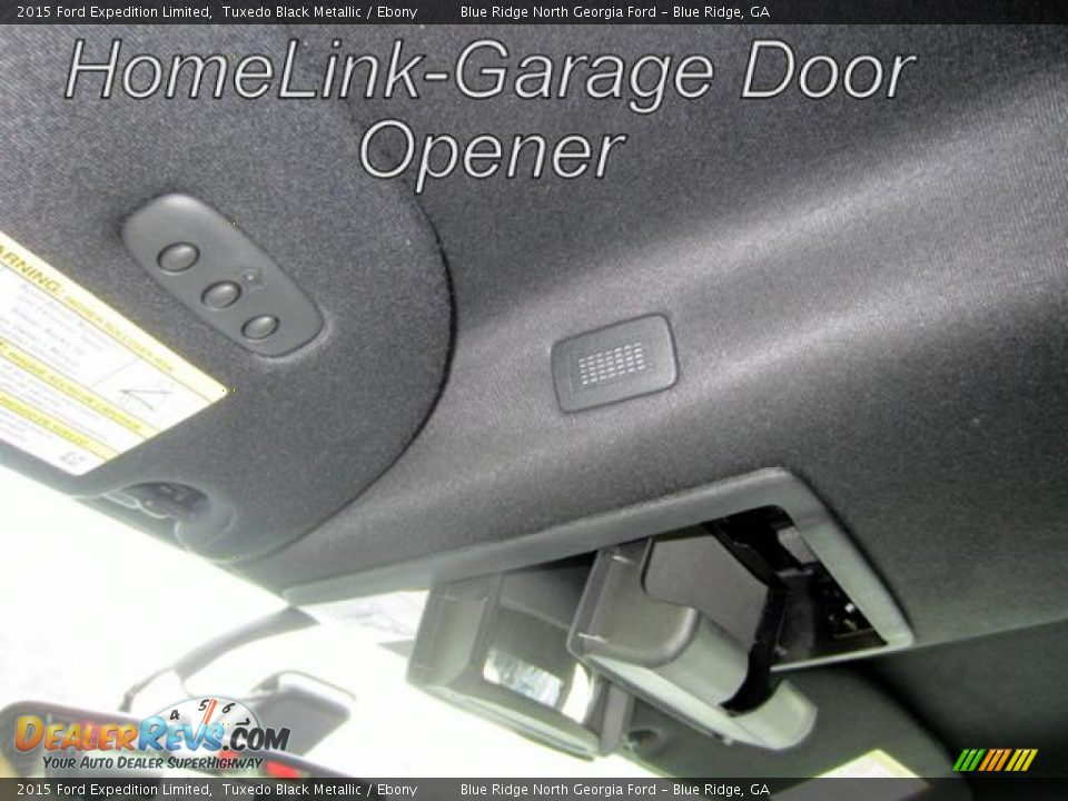 2015 Ford Expedition Limited Tuxedo Black Metallic / Ebony Photo #26