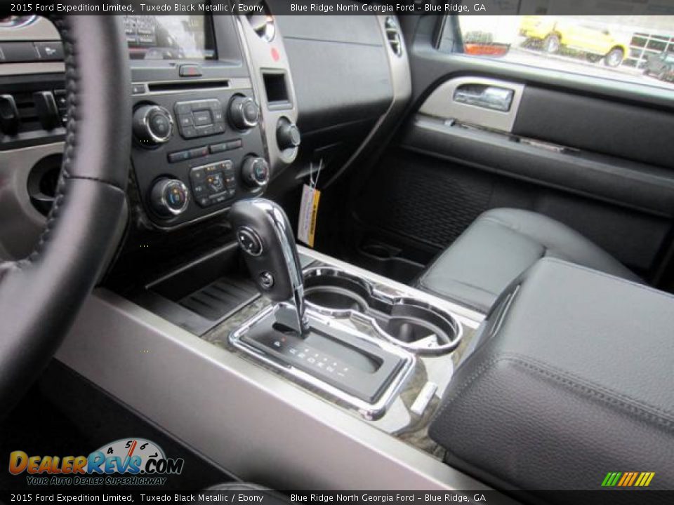 2015 Ford Expedition Limited Tuxedo Black Metallic / Ebony Photo #28