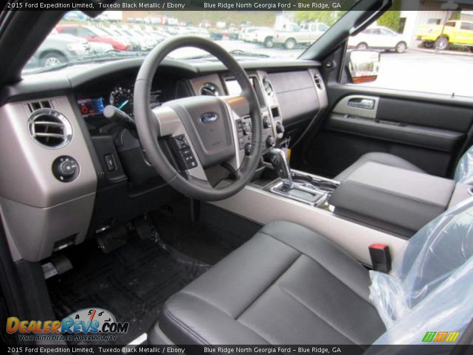 2015 Ford Expedition Limited Tuxedo Black Metallic / Ebony Photo #31