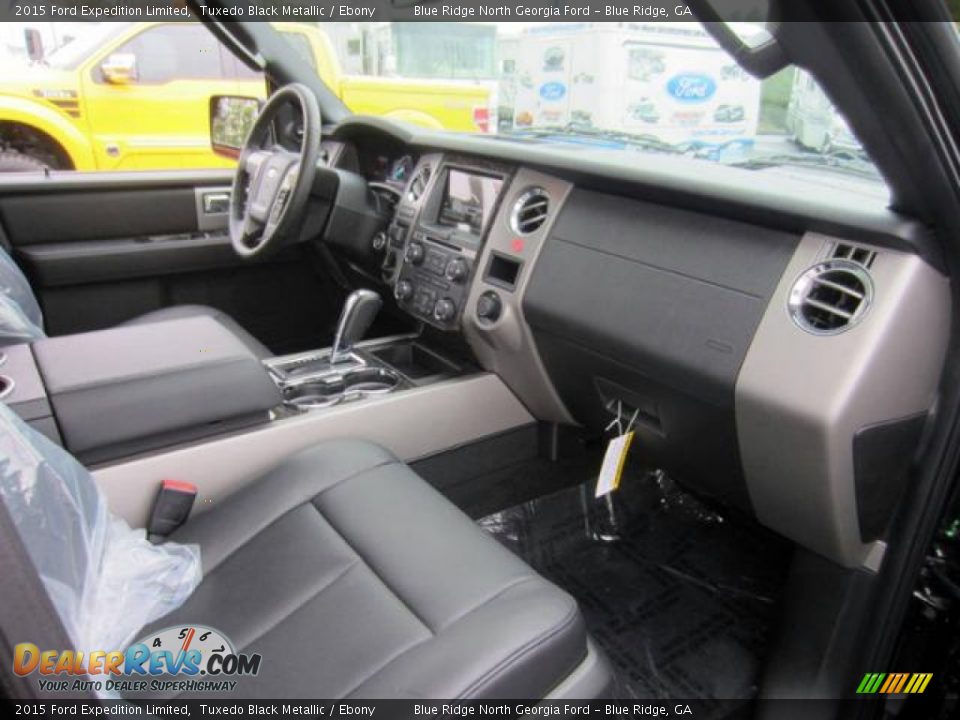 2015 Ford Expedition Limited Tuxedo Black Metallic / Ebony Photo #32