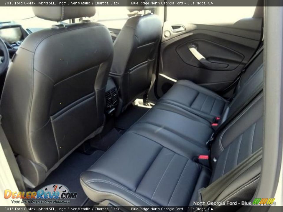 2015 Ford C-Max Hybrid SEL Ingot Silver Metallic / Charcoal Black Photo #32