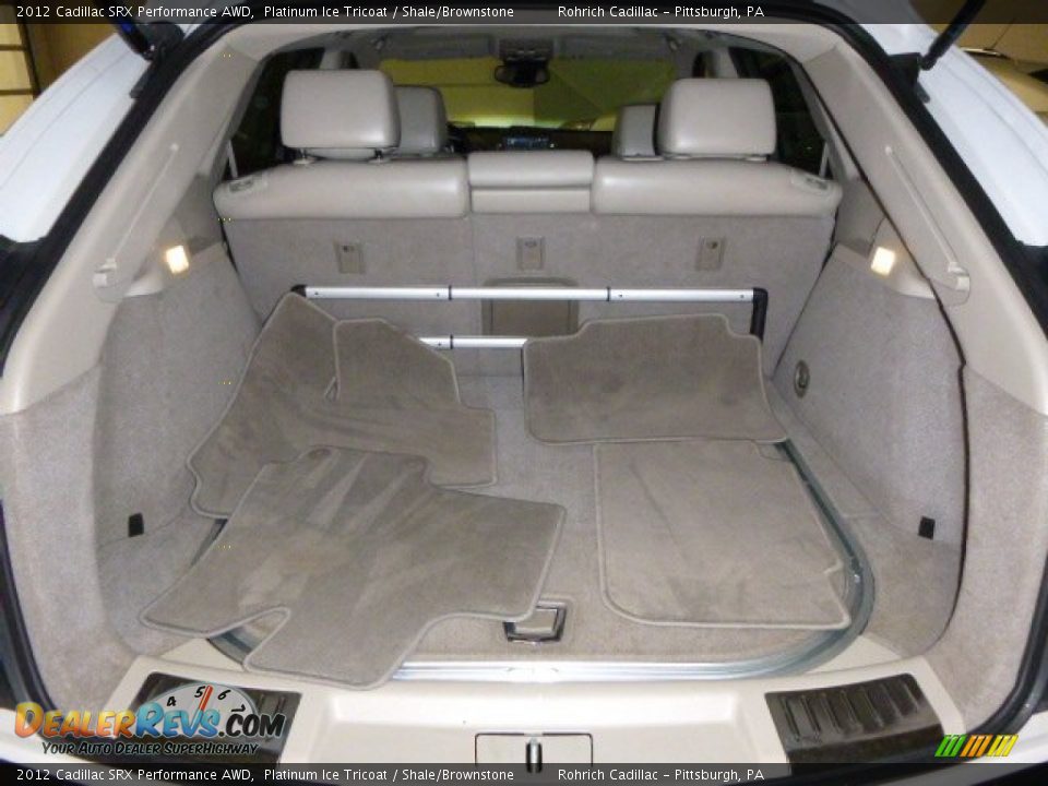 2012 Cadillac SRX Performance AWD Platinum Ice Tricoat / Shale/Brownstone Photo #11