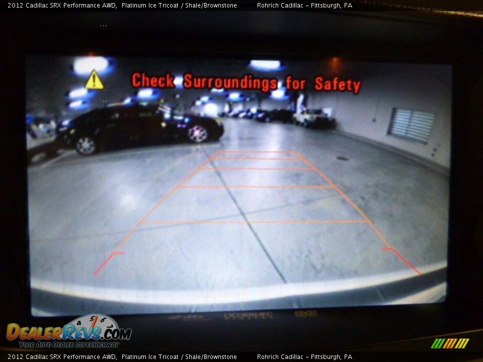 2012 Cadillac SRX Performance AWD Platinum Ice Tricoat / Shale/Brownstone Photo #21