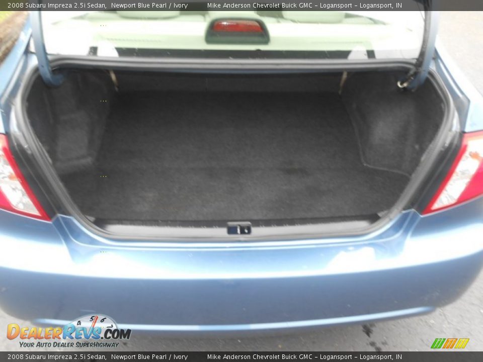 2008 Subaru Impreza 2.5i Sedan Newport Blue Pearl / Ivory Photo #7