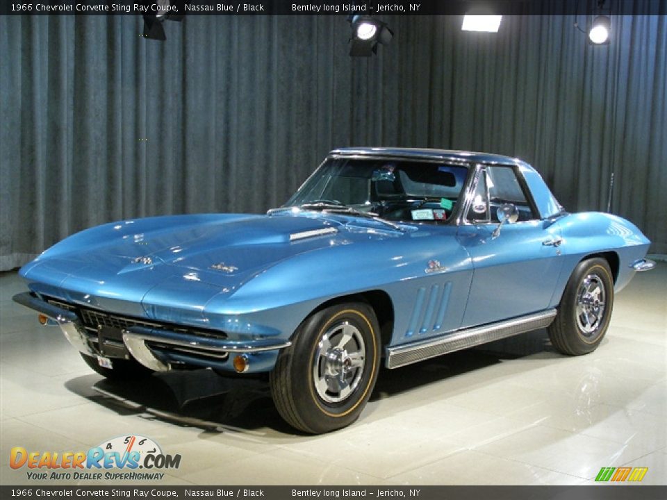 1966 Chevrolet Corvette Sting Ray Coupe Nassau Blue / Black Photo #1