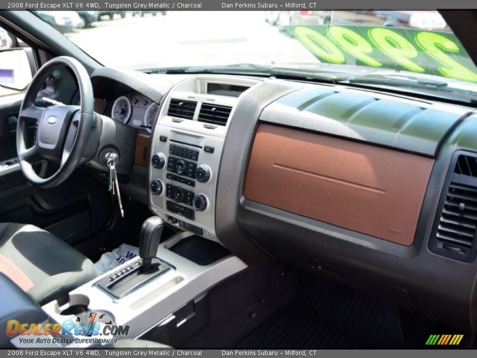 2008 Ford Escape XLT V6 4WD Tungsten Grey Metallic / Charcoal Photo #5