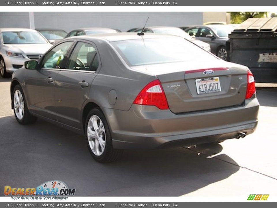 2012 Ford Fusion SE Sterling Grey Metallic / Charcoal Black Photo #2