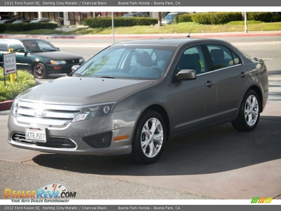 2012 Ford Fusion SE Sterling Grey Metallic / Charcoal Black Photo #8
