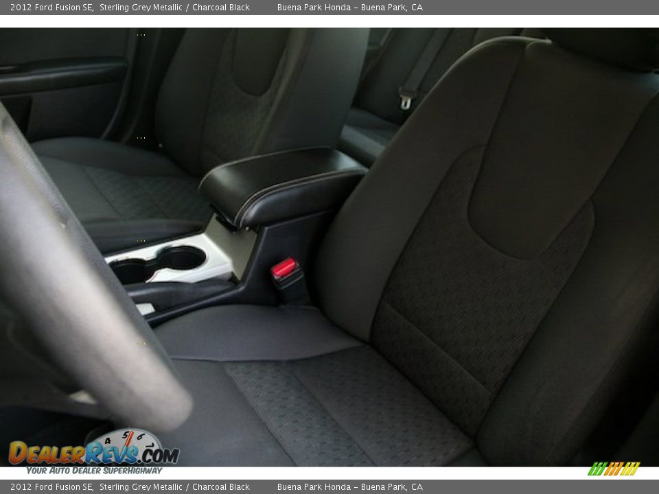 2012 Ford Fusion SE Sterling Grey Metallic / Charcoal Black Photo #14