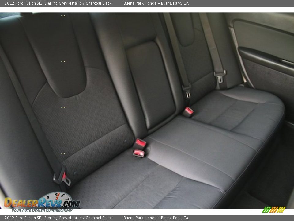 2012 Ford Fusion SE Sterling Grey Metallic / Charcoal Black Photo #17