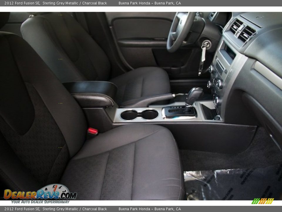 2012 Ford Fusion SE Sterling Grey Metallic / Charcoal Black Photo #18