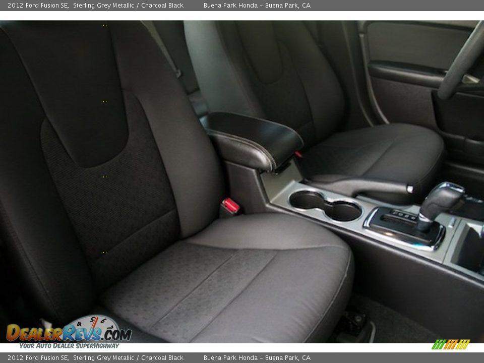 2012 Ford Fusion SE Sterling Grey Metallic / Charcoal Black Photo #19