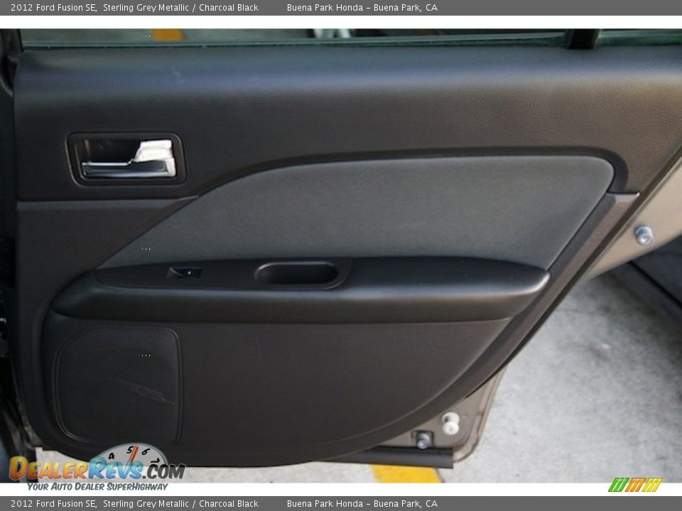 2012 Ford Fusion SE Sterling Grey Metallic / Charcoal Black Photo #23
