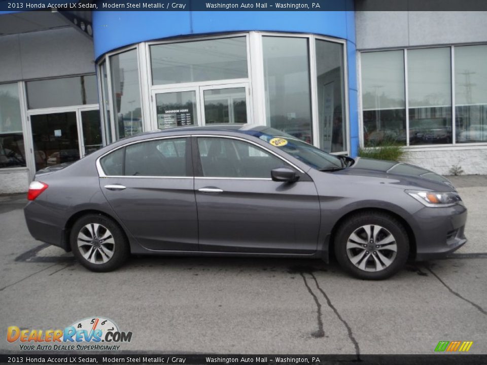 2013 Honda Accord LX Sedan Modern Steel Metallic / Gray Photo #2