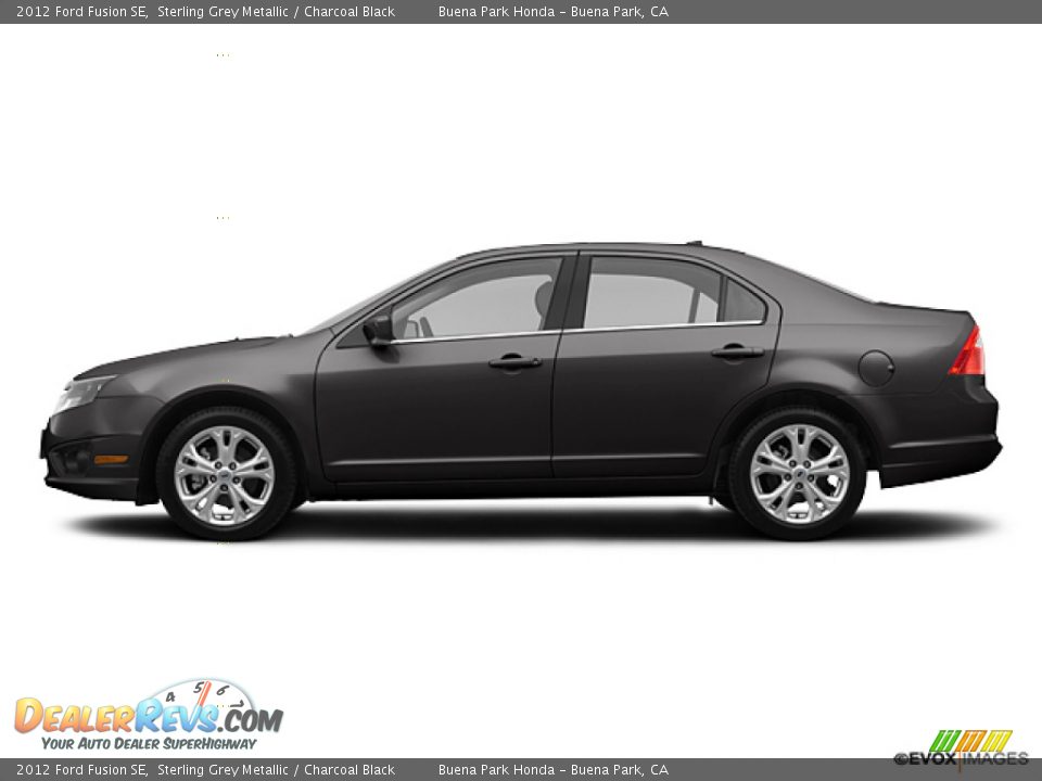 2012 Ford Fusion SE Sterling Grey Metallic / Charcoal Black Photo #31