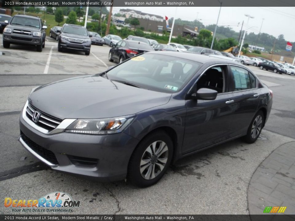 2013 Honda Accord LX Sedan Modern Steel Metallic / Gray Photo #4