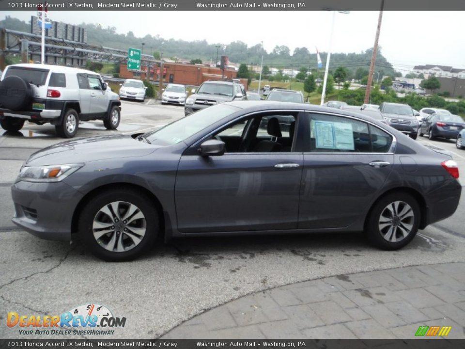 2013 Honda Accord LX Sedan Modern Steel Metallic / Gray Photo #5