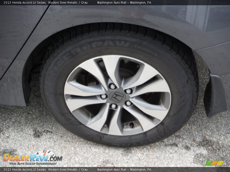 2013 Honda Accord LX Sedan Modern Steel Metallic / Gray Photo #6