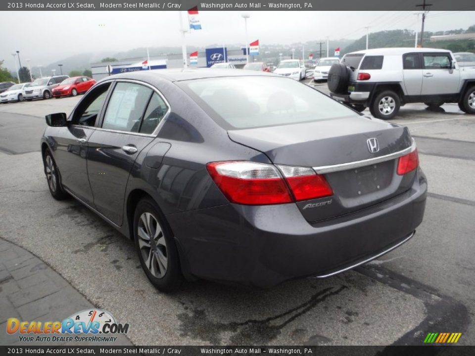 2013 Honda Accord LX Sedan Modern Steel Metallic / Gray Photo #7