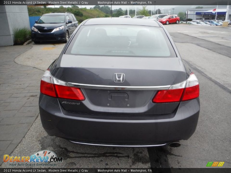 2013 Honda Accord LX Sedan Modern Steel Metallic / Gray Photo #8