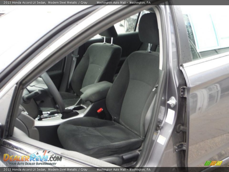 2013 Honda Accord LX Sedan Modern Steel Metallic / Gray Photo #11