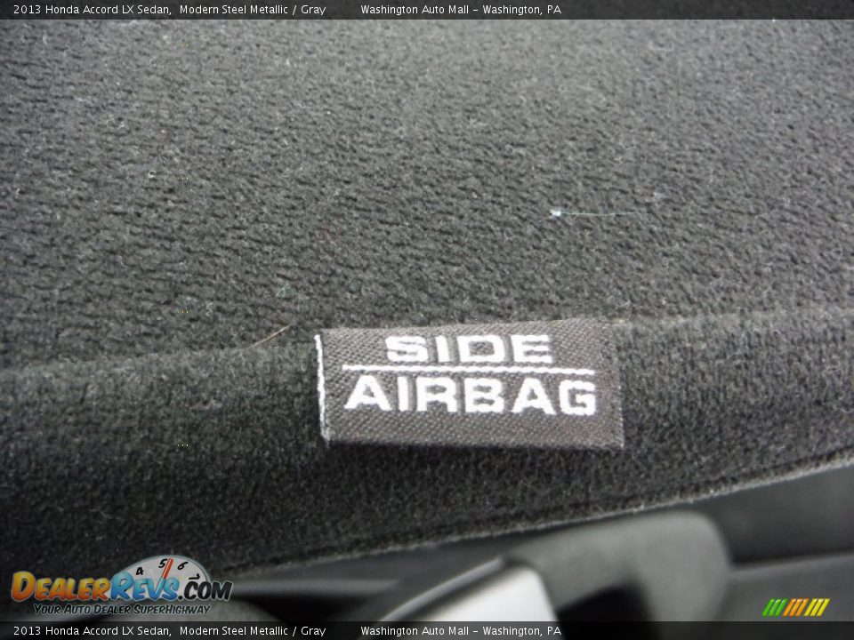 2013 Honda Accord LX Sedan Modern Steel Metallic / Gray Photo #12