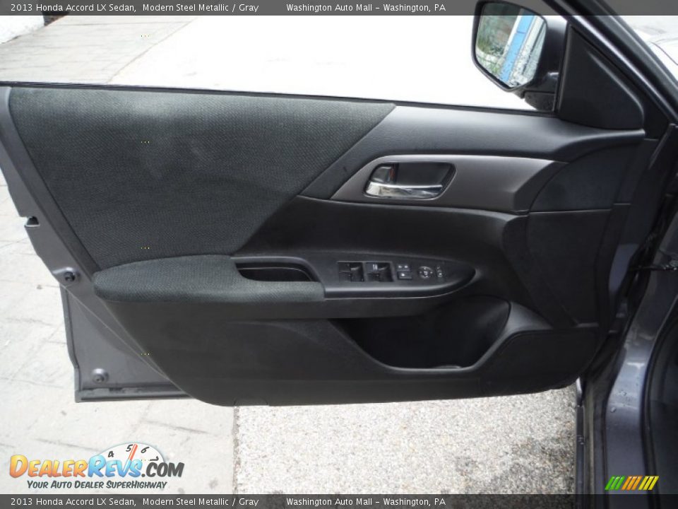 2013 Honda Accord LX Sedan Modern Steel Metallic / Gray Photo #13