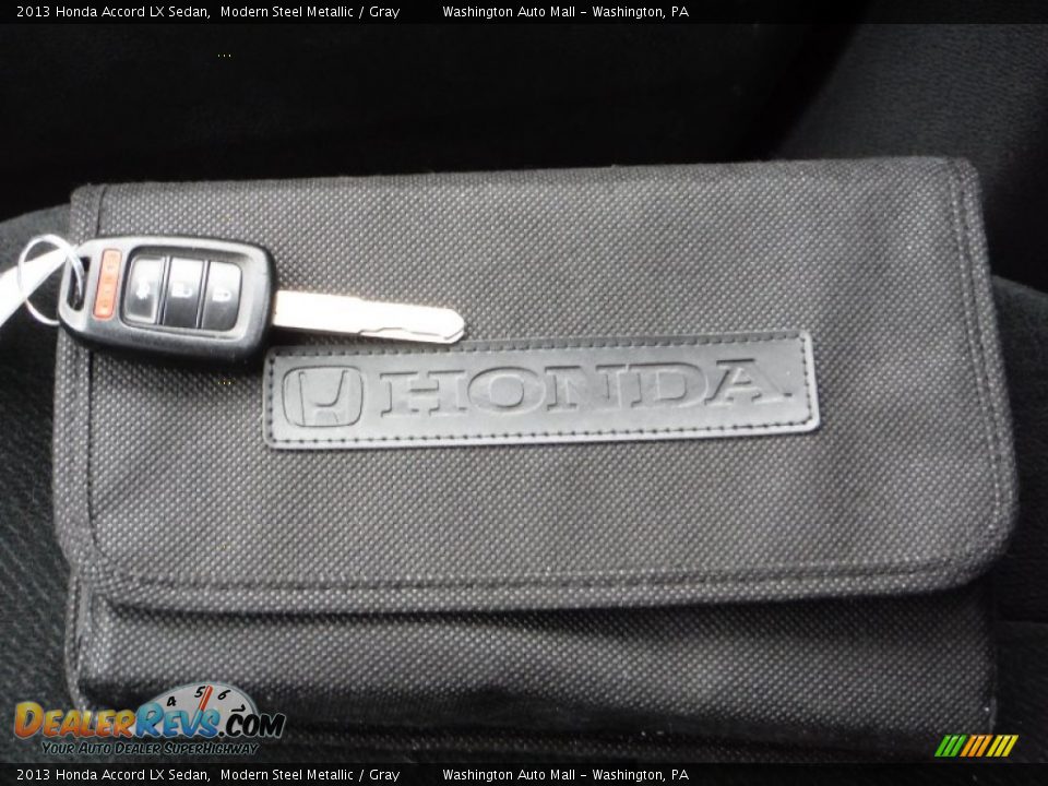 2013 Honda Accord LX Sedan Modern Steel Metallic / Gray Photo #18