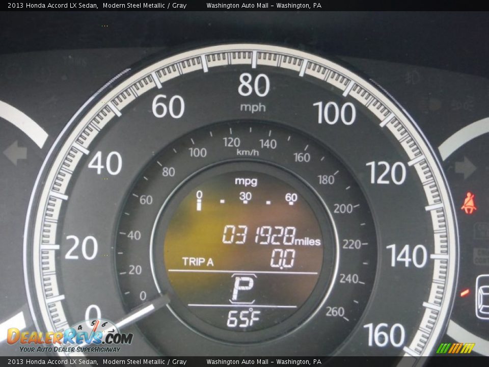 2013 Honda Accord LX Sedan Modern Steel Metallic / Gray Photo #20