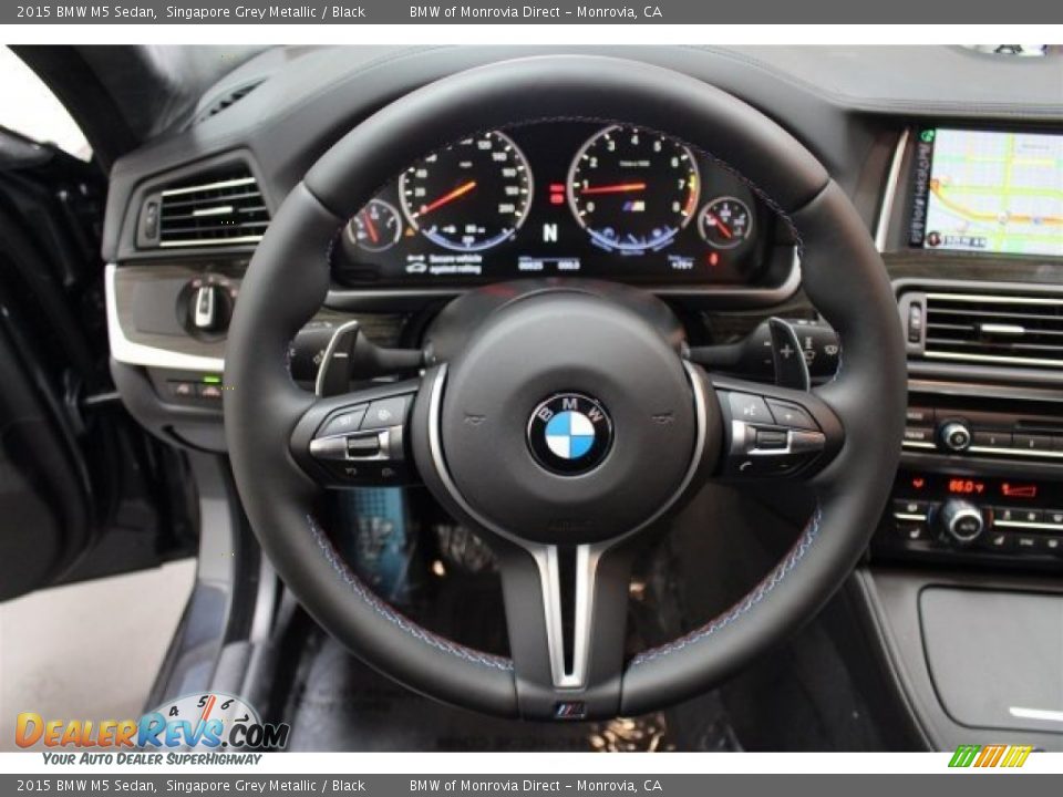 2015 BMW M5 Sedan Steering Wheel Photo #8