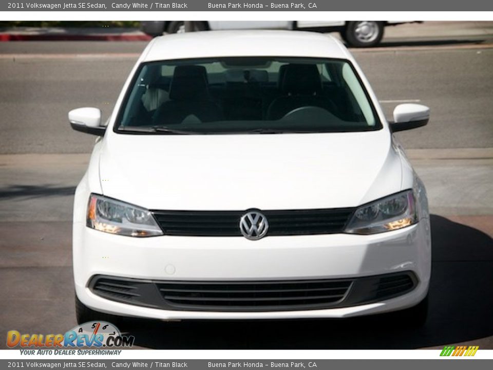 2011 Volkswagen Jetta SE Sedan Candy White / Titan Black Photo #7