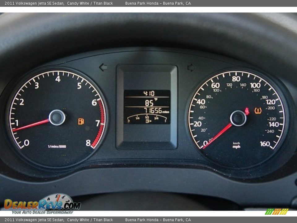 2011 Volkswagen Jetta SE Sedan Candy White / Titan Black Photo #20