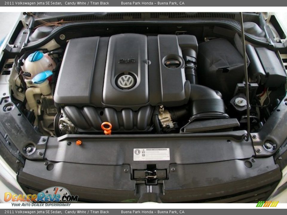 2011 Volkswagen Jetta SE Sedan Candy White / Titan Black Photo #25