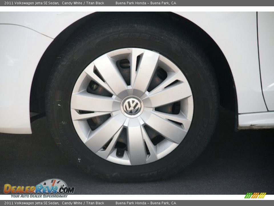 2011 Volkswagen Jetta SE Sedan Candy White / Titan Black Photo #26