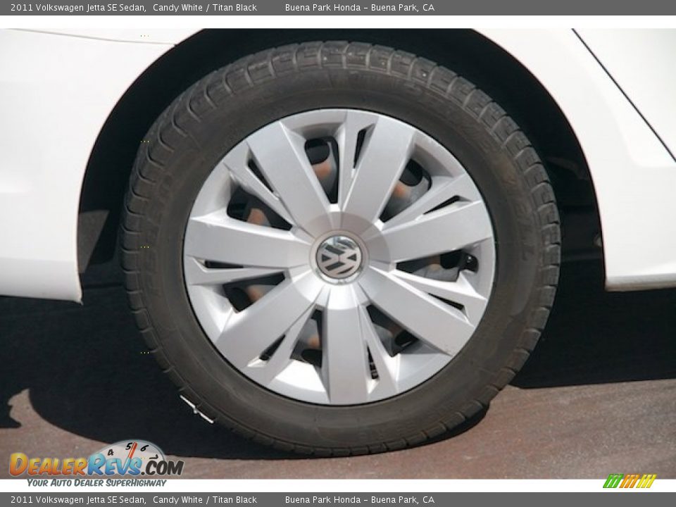 2011 Volkswagen Jetta SE Sedan Candy White / Titan Black Photo #29