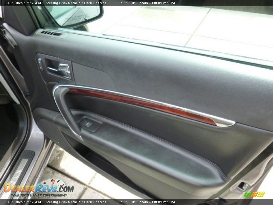 2012 Lincoln MKZ AWD Sterling Gray Metallic / Dark Charcoal Photo #12