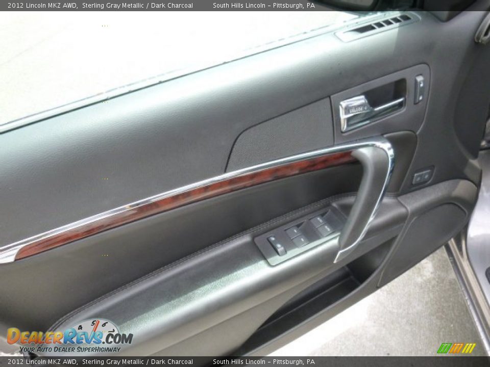 2012 Lincoln MKZ AWD Sterling Gray Metallic / Dark Charcoal Photo #17