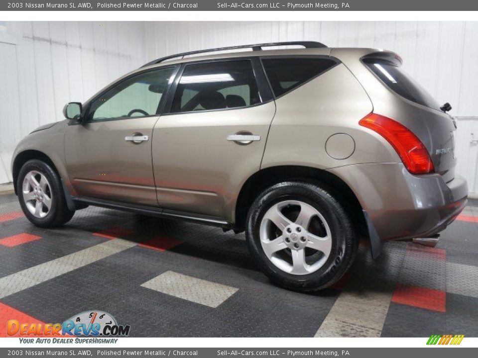 2003 Nissan Murano SL AWD Polished Pewter Metallic / Charcoal Photo #11